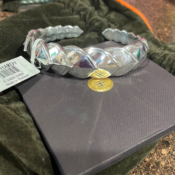 John Hardy sterling naga cuff bracelet size medium 17mm - Picture 4 of 9